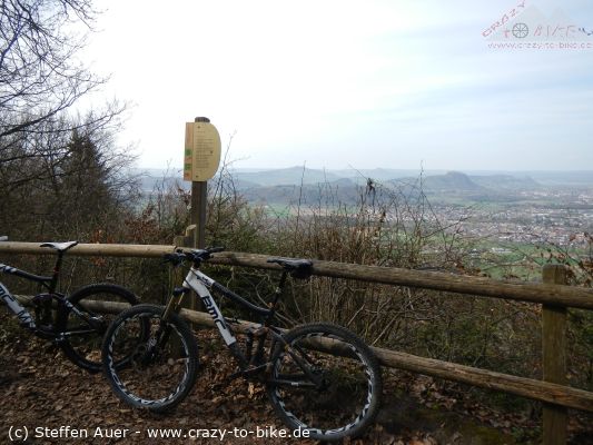 Trailbiken am Schienerberg